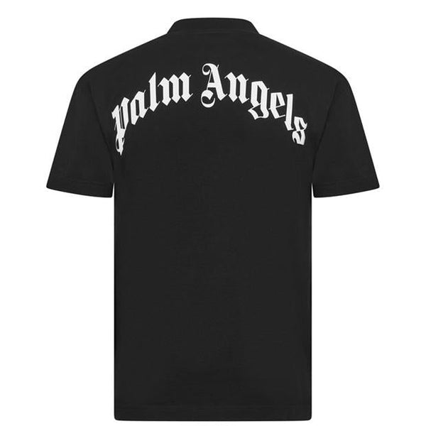 Palm Angels Black Shark T Shirt